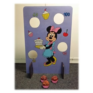 Minnie mouse cake werpen